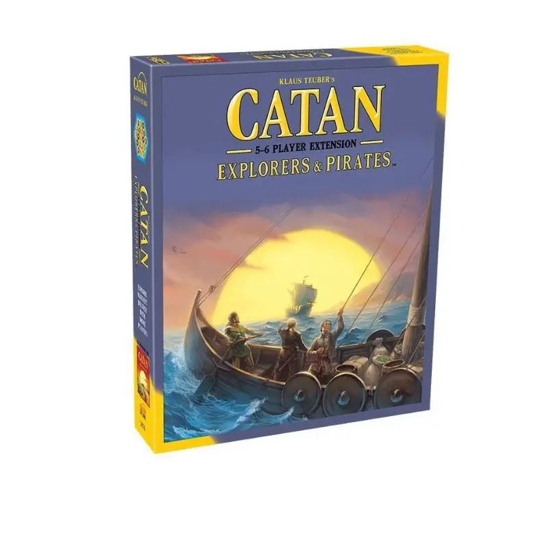 Catan Classico Jogo De Tabuleiro Exploração Dos Piratas 1
