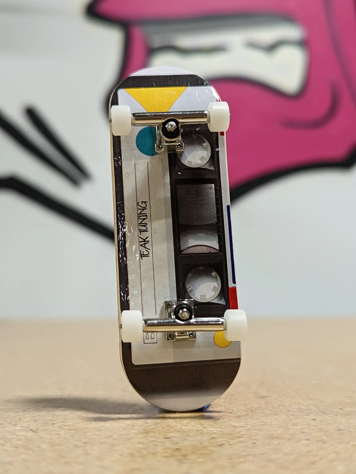 32Mm Heat Transfer Graphic Complete + 71D Apex Wheels - "Cassette Tape" 1