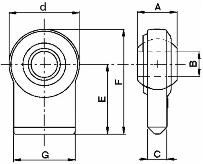 Category 2 Weld-On Lift Arm End 2