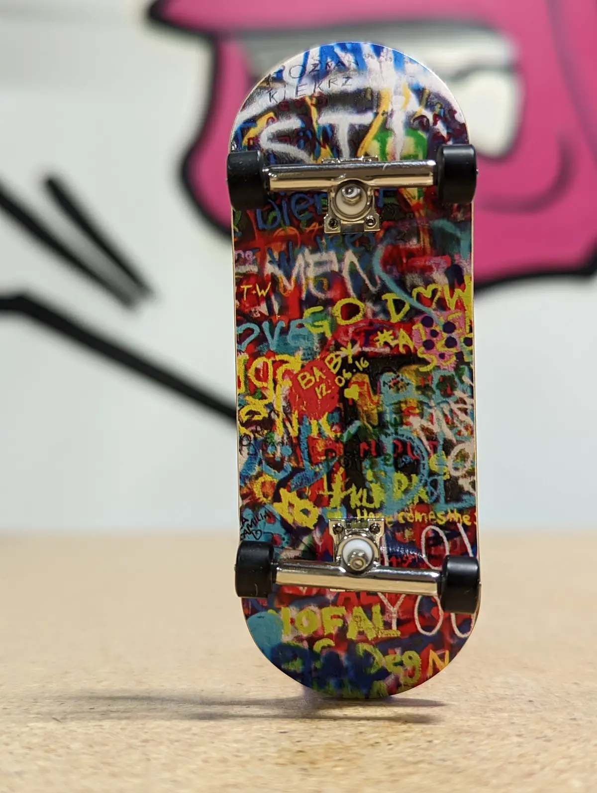 34Mm Heat Transfer Graphic Complete + 71D Apex Wheels - "Graffiti Wall" 1