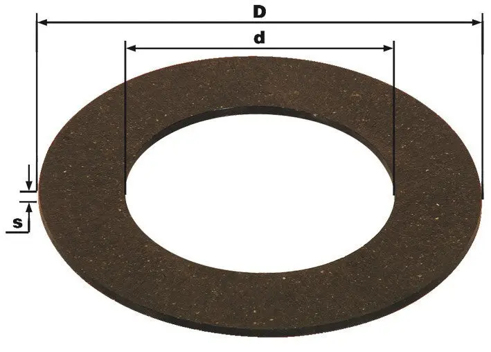 6" Slip Clutch Friction Disc 1