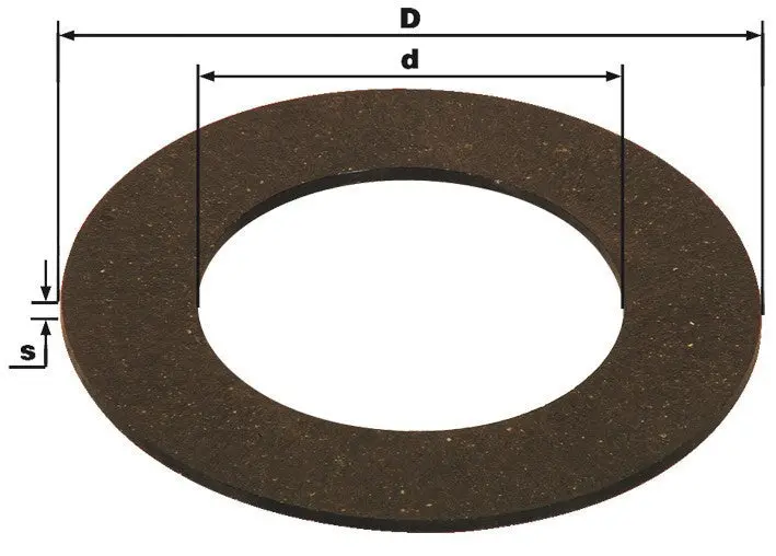 5 13/16" Slip Clutch Friction Disc 1