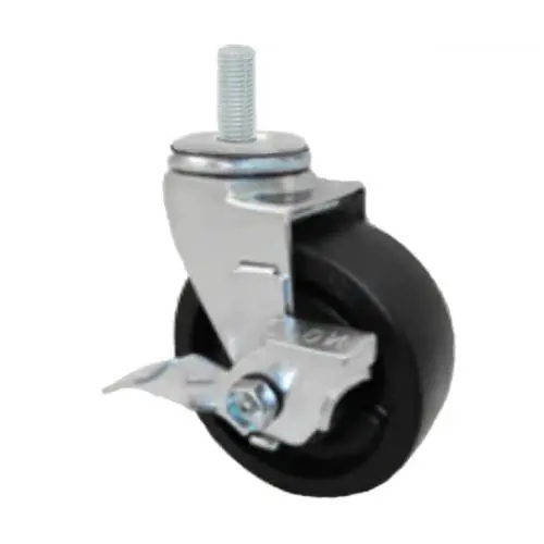 3" X  1-13/16" Maxrok Wheel 2-1/4" Swivel Radius With Vertical Top Lock - 03Ma30ib0868vy 1