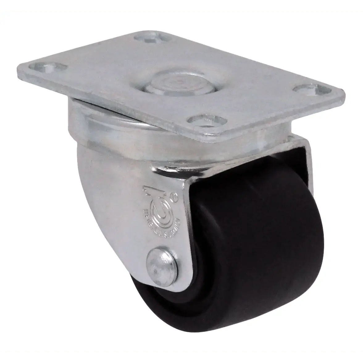 2" X 1-13/16" Maxrok Heavy Duty Machine Swivel Caster 400 Lbs. Cap. 1