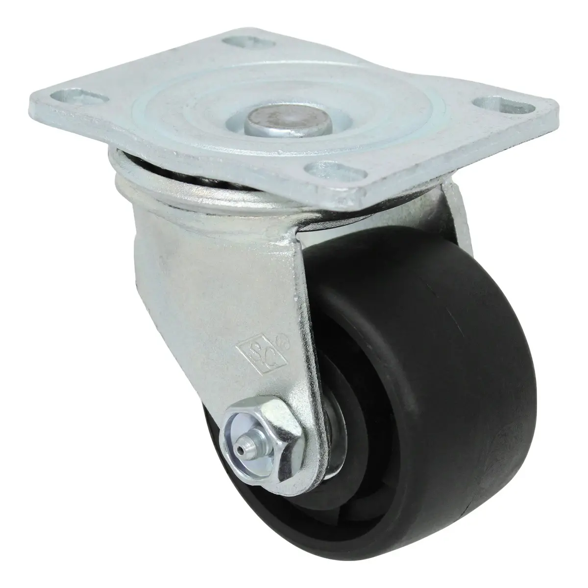 3" X 1-13/16" Maxrok Heavy Duty Machine Swivel Caster 1000 Lbs. Cap. 1