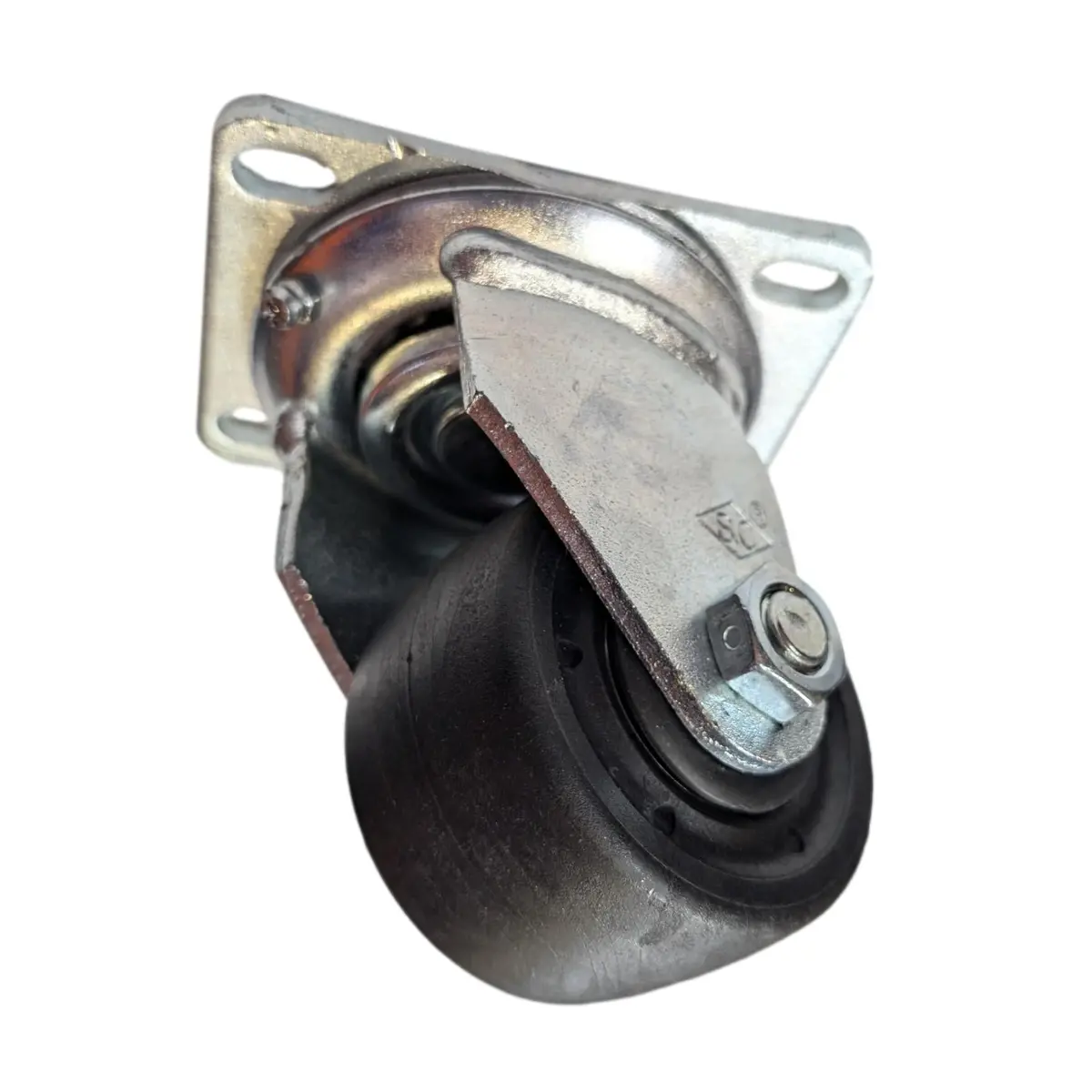 3" X 1-13/16" Maxrok Heavy Duty Machine Swivel Caster 1000 Lbs. Cap. 2