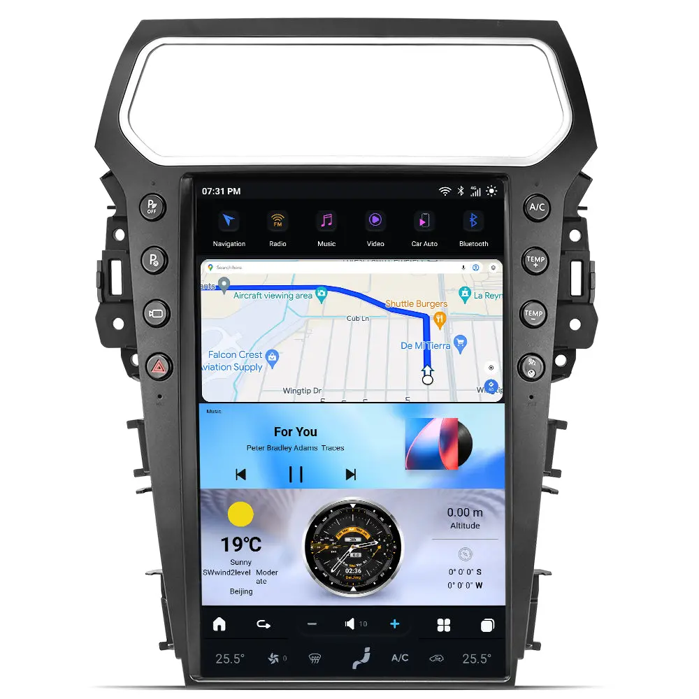 Ford Explorer (2011-2019) Android Head Unit | Squarewheels G-Series 1