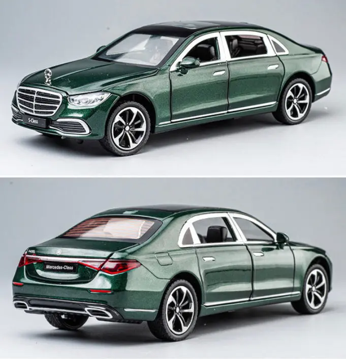 Carro Colecionável Mercedes-Benz S400l Escala 1:24 1