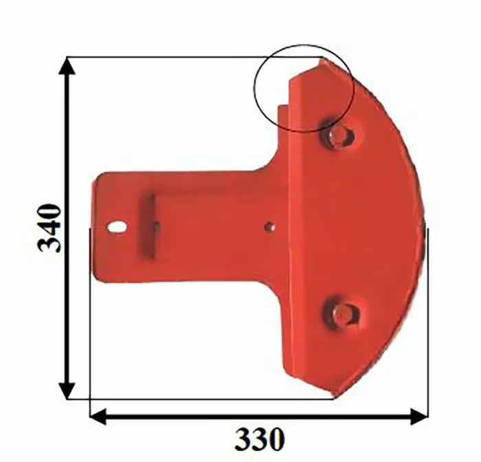 John Deere Eb56205800 Inner Rock Guard 1