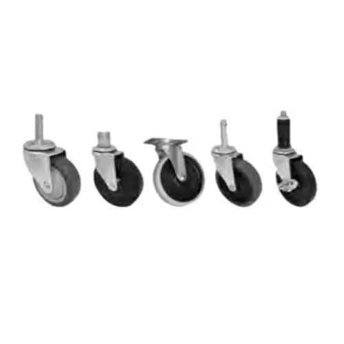 2" X 1" Poly-Pro Light Duty Swivel Stem Caster 1