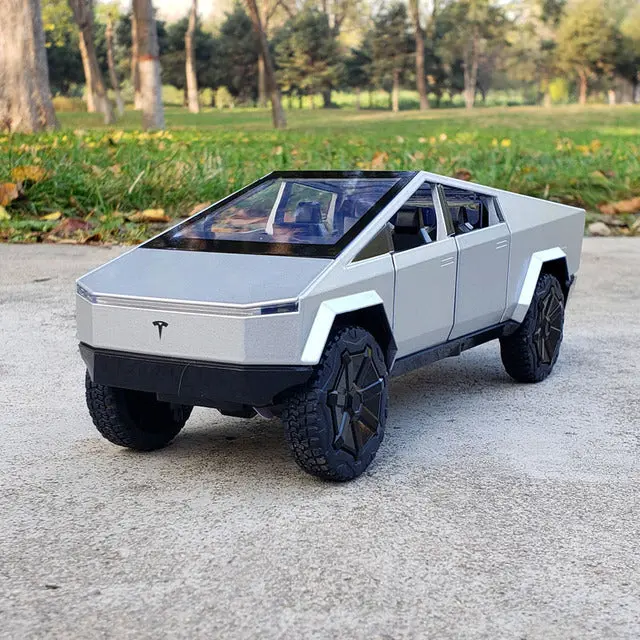 Carro Colecionavel  Tesla Pickup P-22 Escala  1:24 1