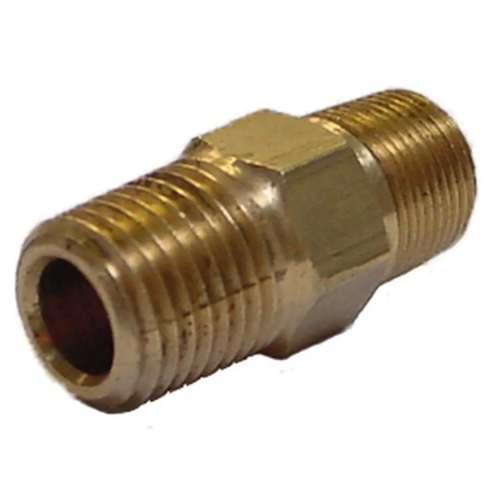 Nipple - 1/4" Npt Male X 1/2"-27 Male 1