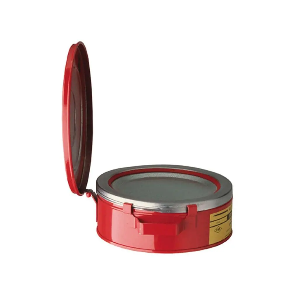Bench Can For Solvents, 2 Quart (2L), Steel 1