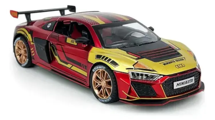 Carro Colecionavel Audi R8 Escala  1:24 1