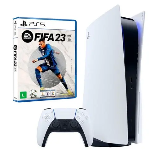 Consola Playstation 5 + 1 Jogo Fifa 23 - Novo 1