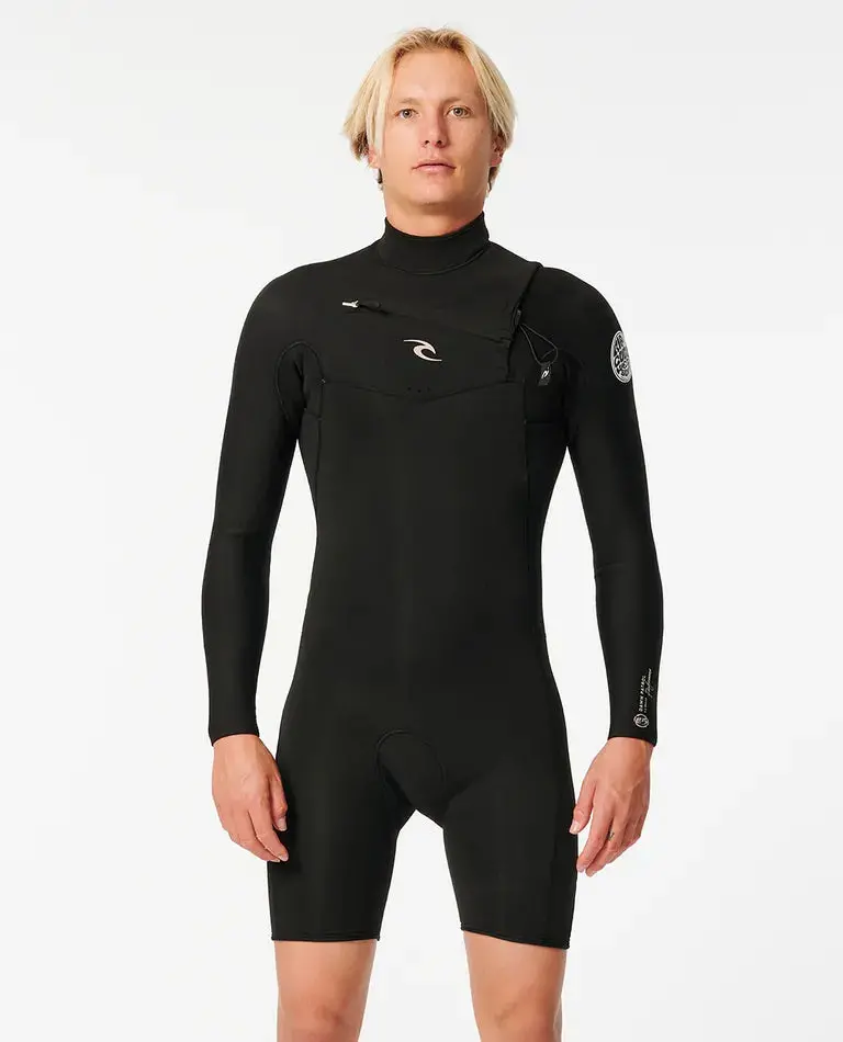 Rip Curl - Dawn Patrol Chest Zip Long Arm Short Leg 1