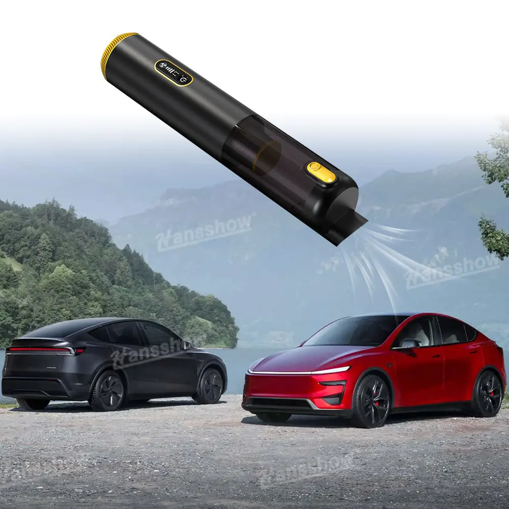 Vehicle Vacuum Cleaner With Hepa Filter Handheld Cordless Vacuum 1
