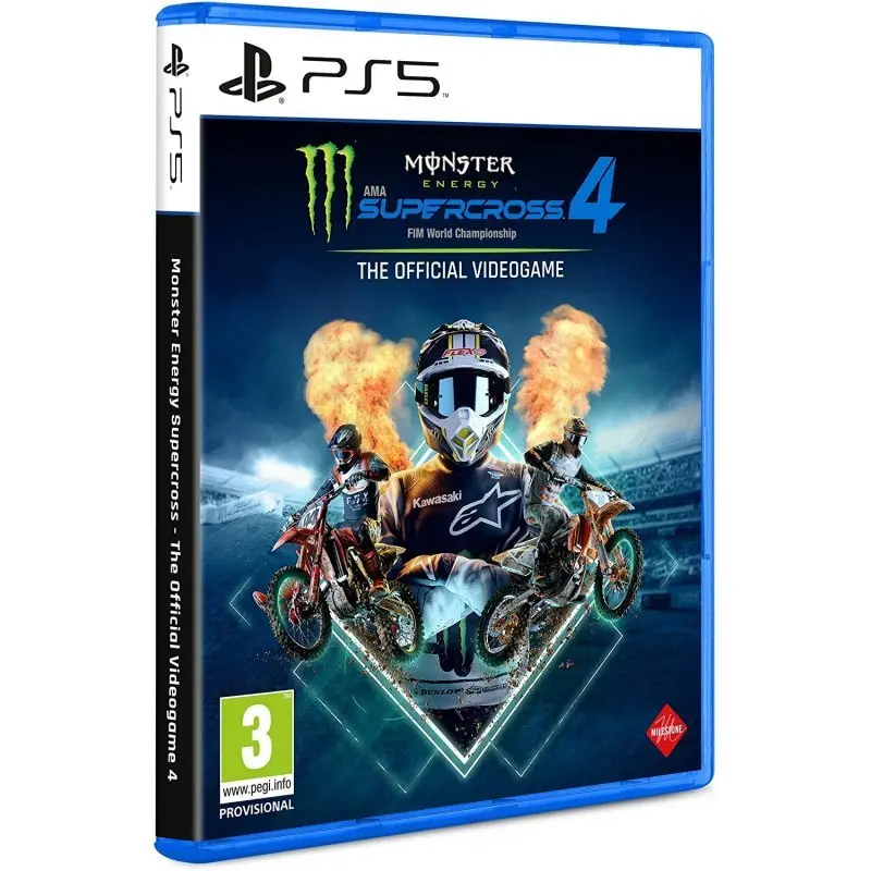Monster Energy Supercross 4 - Novo -  Ps5 1