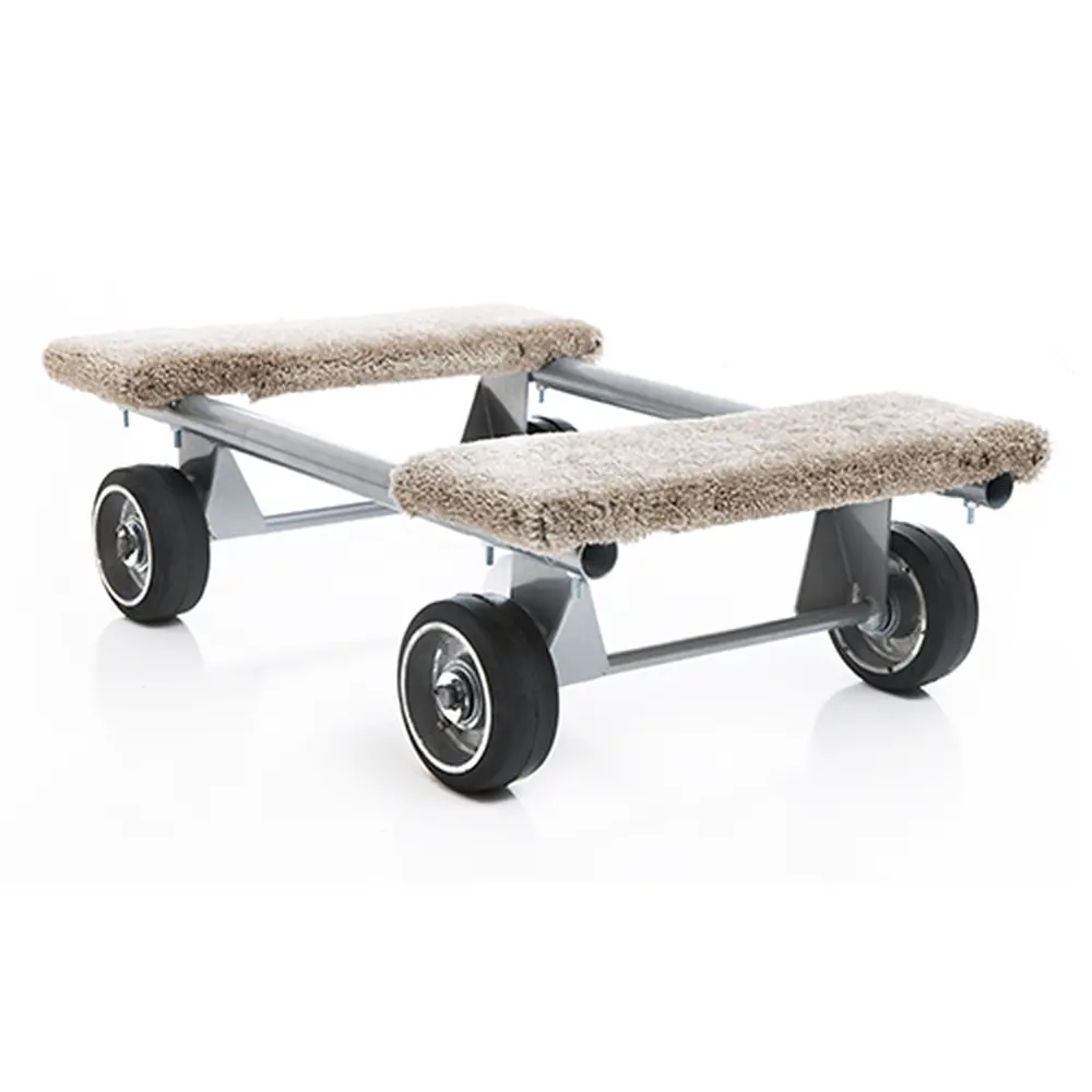 Carpeted Piano Dolly Fixed Axle - 1400 Lbs. Capacity 1