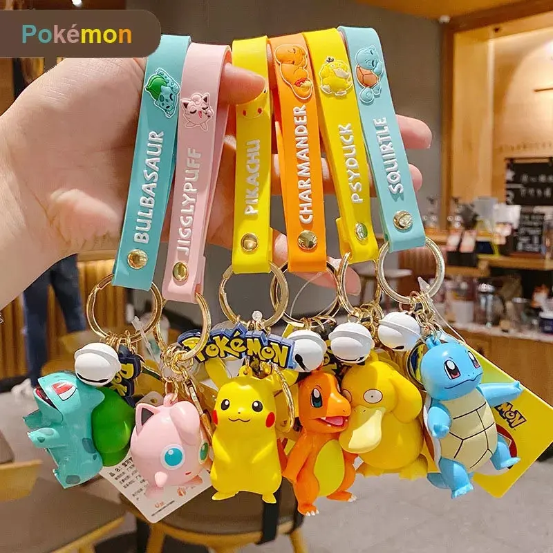 Chaveiro Pokemon Com Pingente - Novo 1