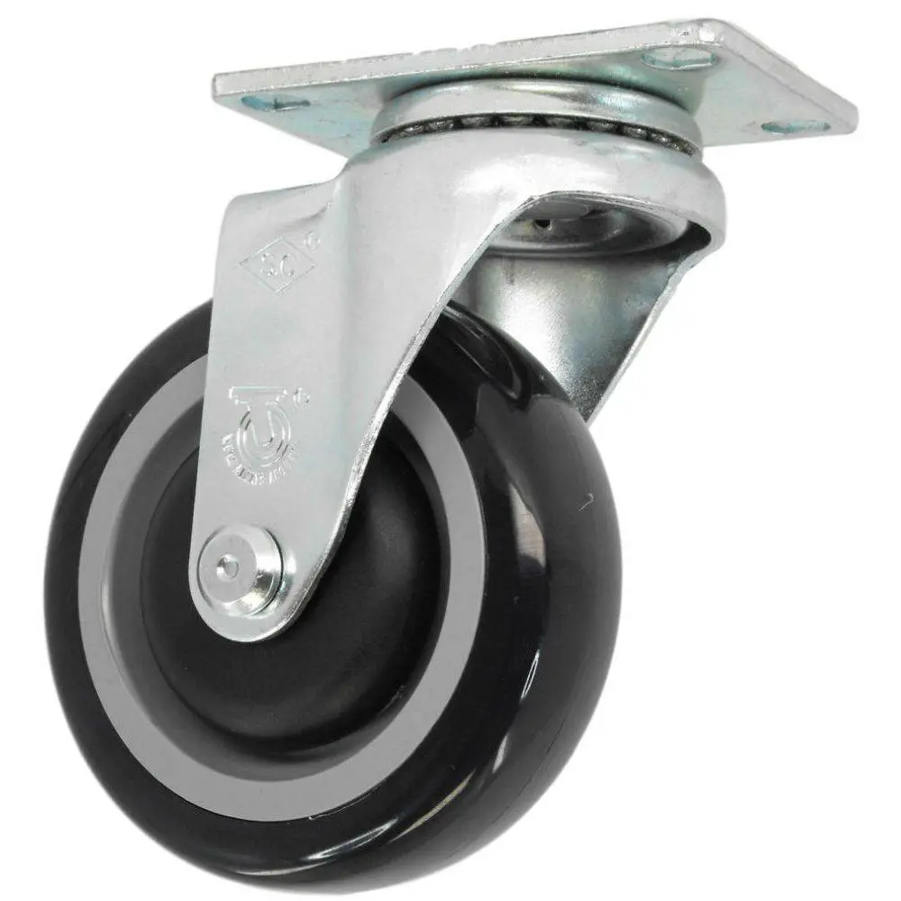 5" X 1-1/4" Poly-Pro Wheel Swivel Caster - 350 Lbs. Capacity 1
