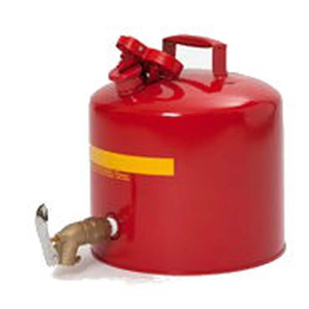 Faucet Can 5 Gal. Galvanized Steel W/ Brass Faucet 1