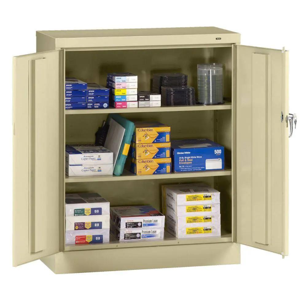 Standard Counter Height Storage Cabinet (Unassembled) 36"Wx18"Dx42"H 1