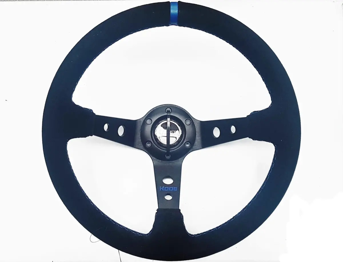 Sued Deep Dish Racing Steering Wheel 1