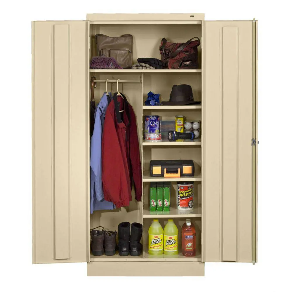 Standard Combination Storage Cabinet (Unassembled) 36"W X 18"D X 72"H 1
