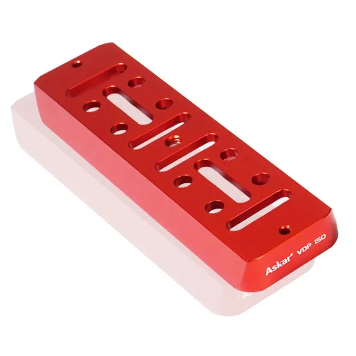 Askar Universal Vixen-Style 150Mm Dovetail Plate - Red 1