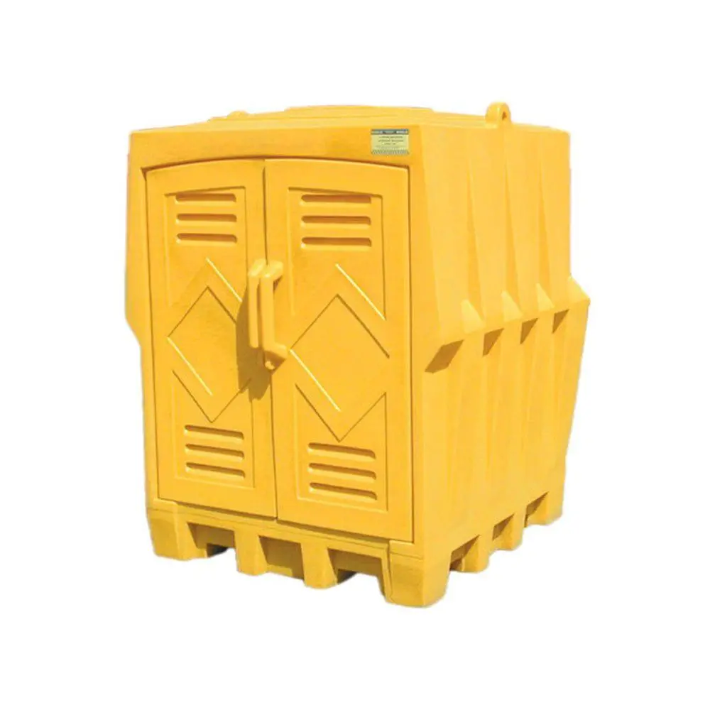 4 Drum Poly Storage Building 1