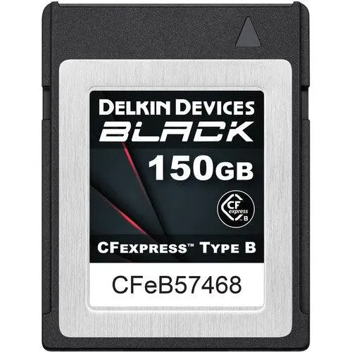 Delkin Devices 150Gb Black Cfexpress Type B Memory Card 1