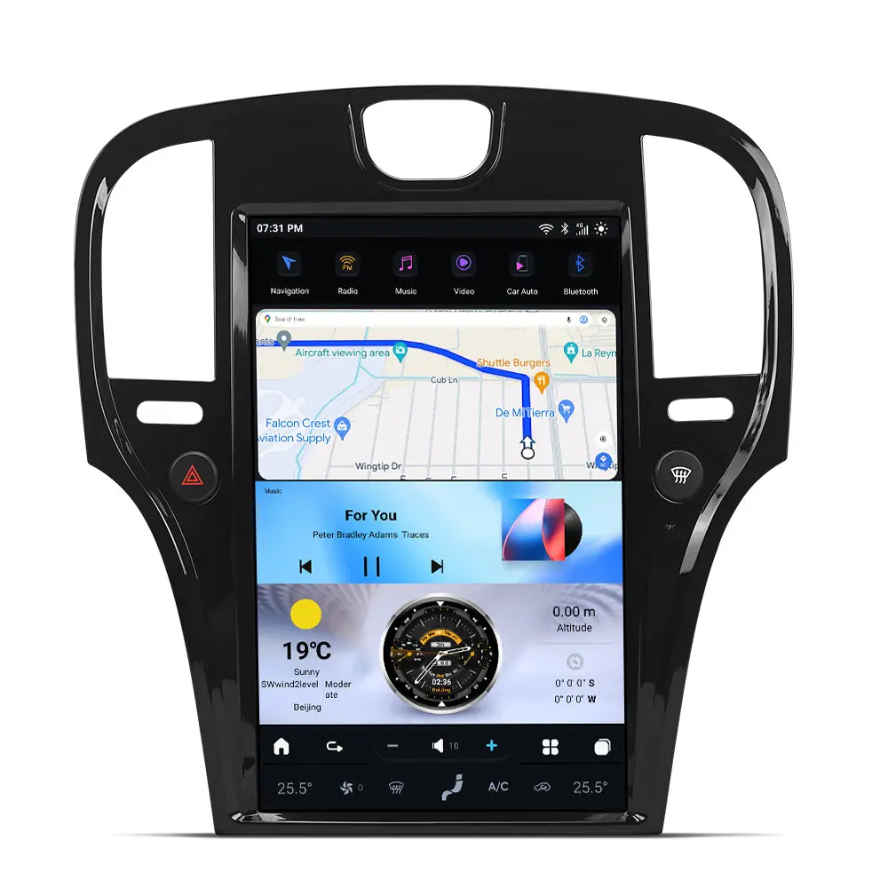 Chrysler 300C (2011-2014) Android Head Unit | Squarewheels G-Series 1