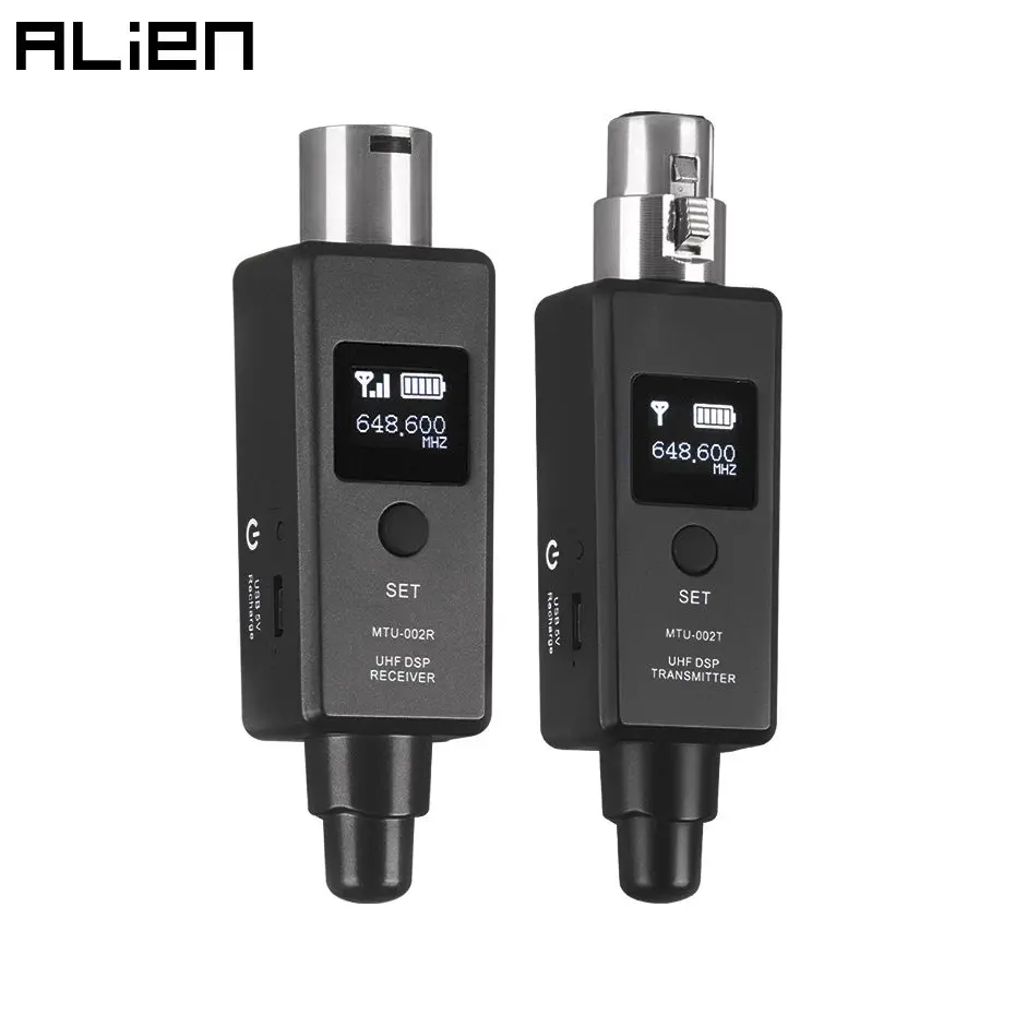 Transmissores De Áudio Xlr Sem Fio  (640- 663Mhz ) - Novo 1