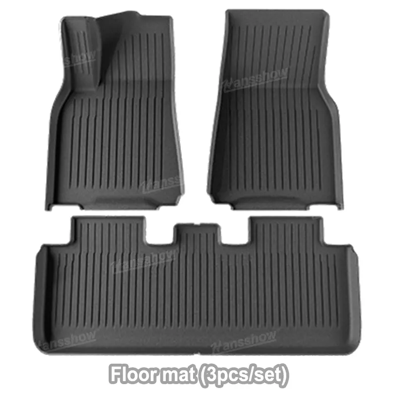 Model 3 Waterproof Floor Mats All Weather Floor Liners (Full Set) 1