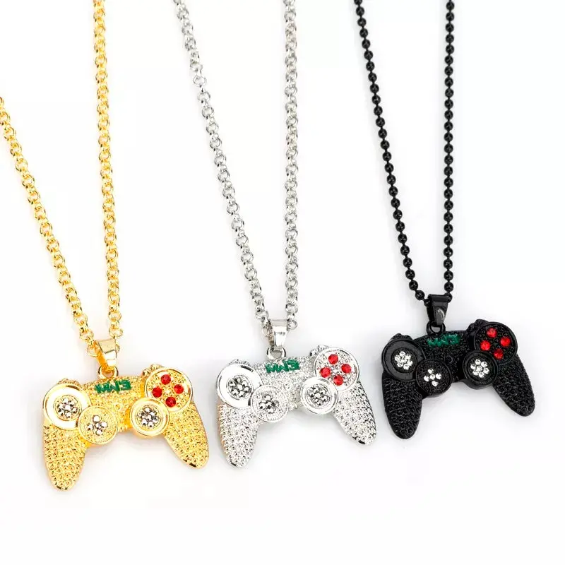 Fio Medalhão Colar Com Pingente Joystick 1