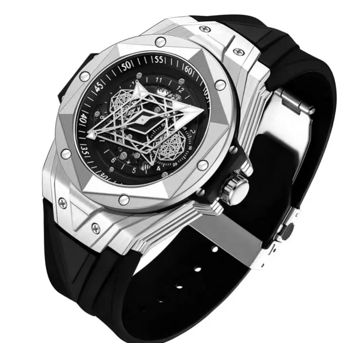 Relógio De Quartzo Masculino Casual Luminoso 1