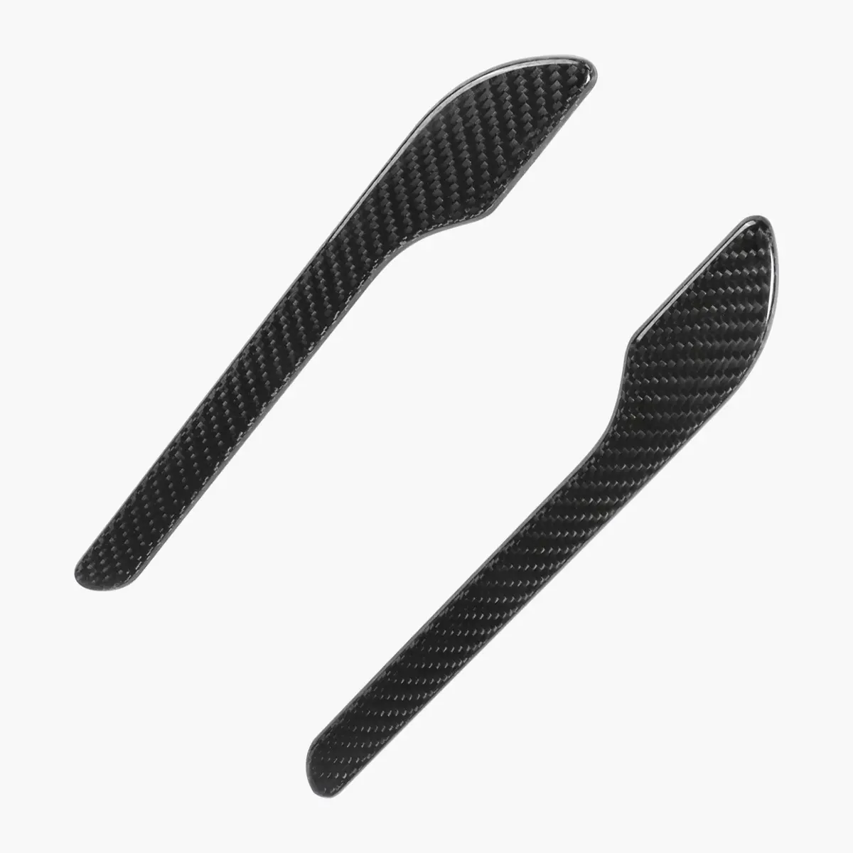 Tesla Real Carbon Fiber Door Handle Cover For Model 3 & Y 2017+ 1