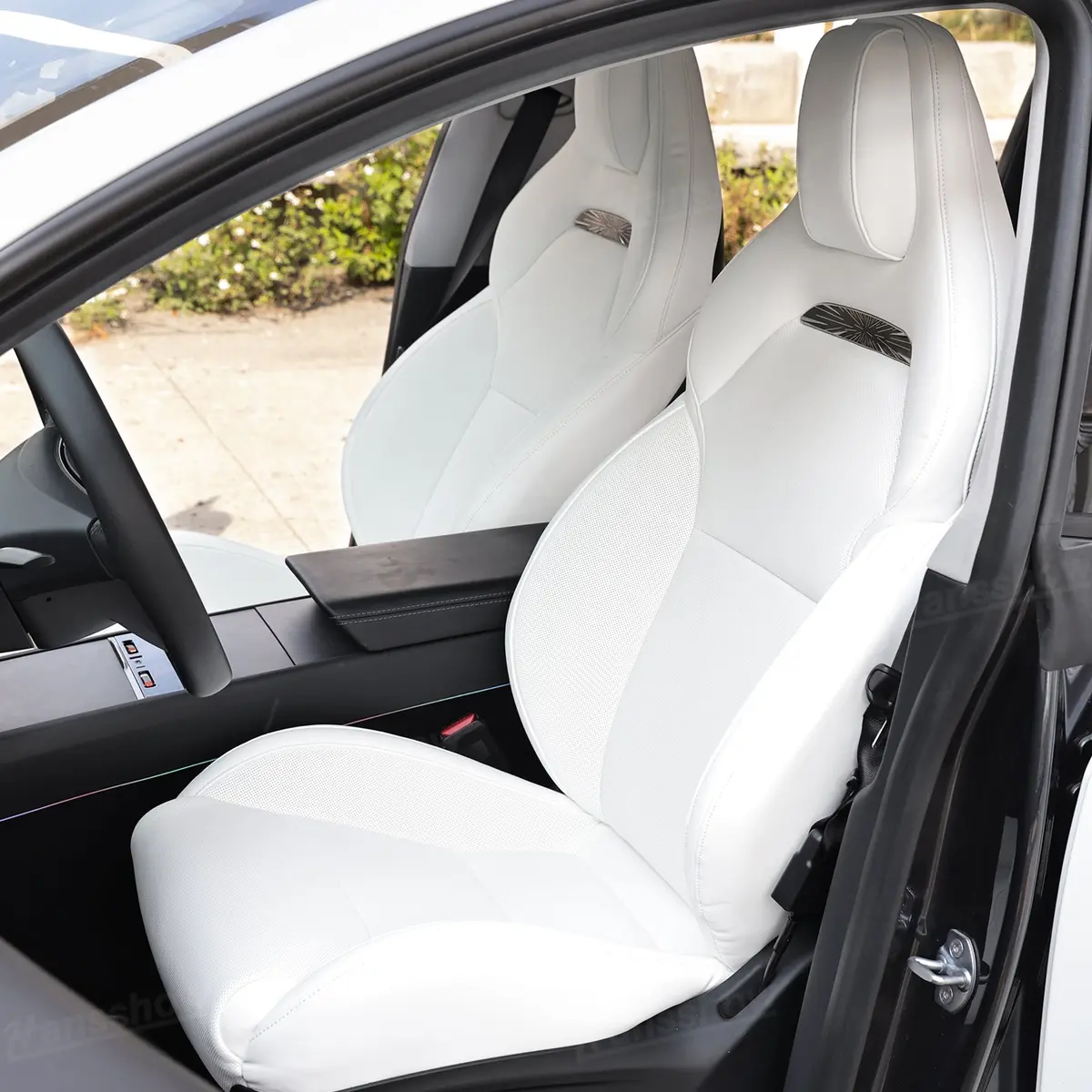 Model Y Juniper Seat Replacement Sport Seats Nappa Leather Oem Foam Front... 1