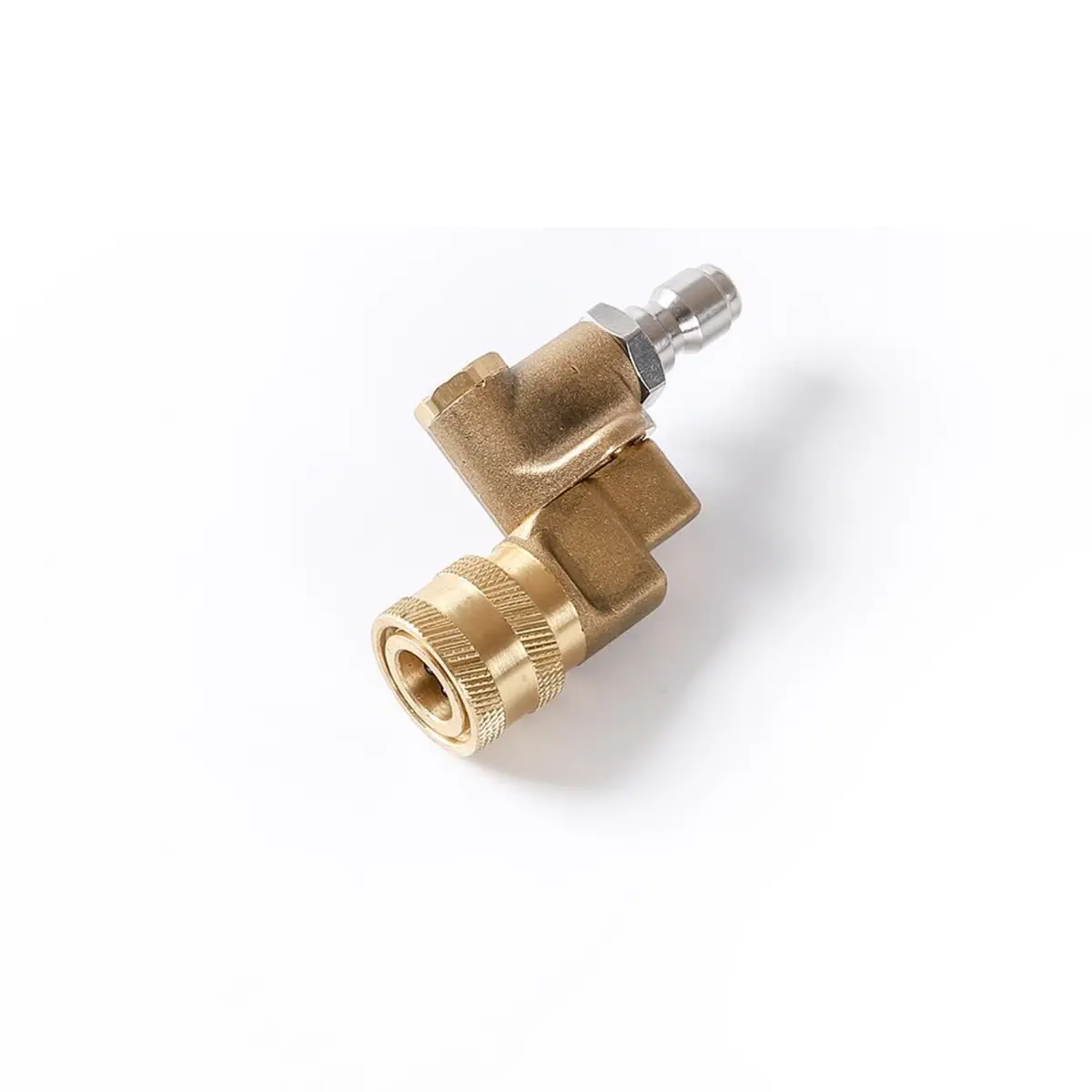 Cleanskin 1/4" (M) Quick Connect Plug To 1/4" (F) Quick Connect Coupler Swivel Extension- Cs029 1