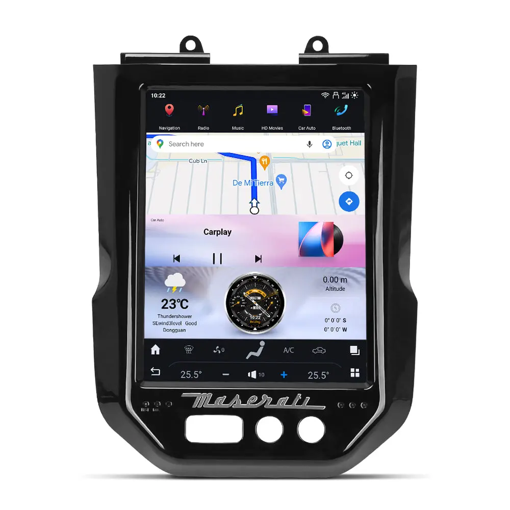 Maserati Gran Turismo/Gt (2007-2017) Android Head Unit | Squarewheels G-Series 1