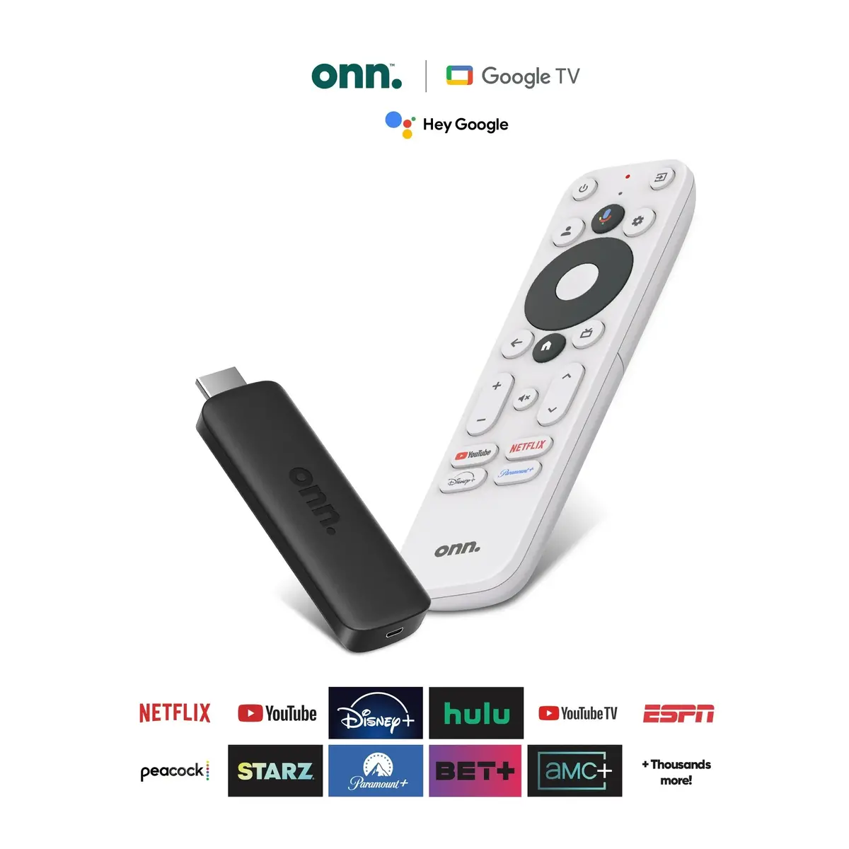 Dispositivo De Streaming Google Tv Full Hd Onn. (2023) 1