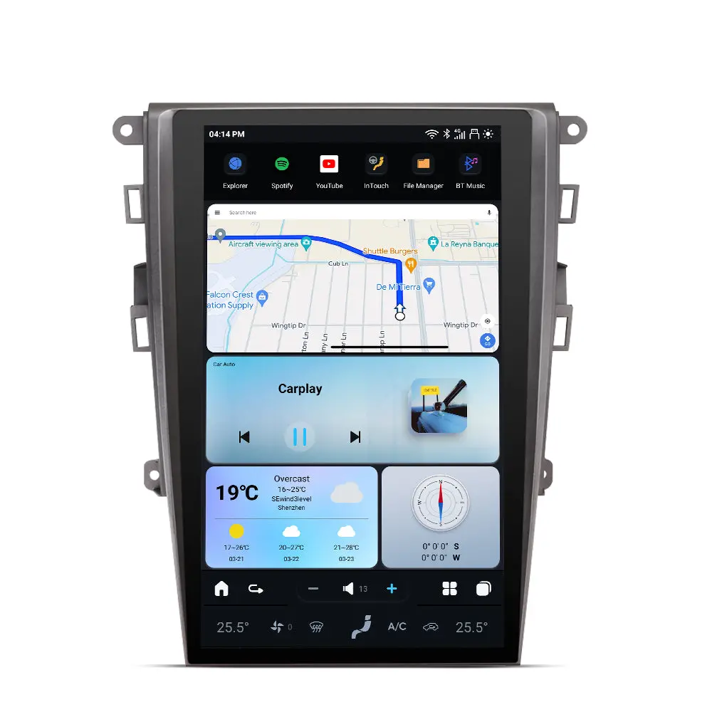 Ford Mondeo Fusion Mk5 (2014-2020) Android Head Unit | Squarewheels G-Series 1