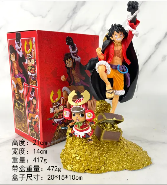 Figura De Ação Luffy E Chopper  - One Piece 1
