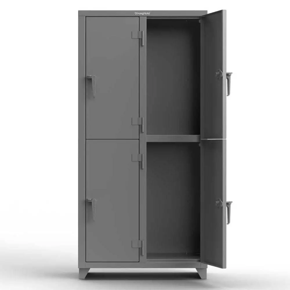 Extra Heavy Duty 14 Ga Double-Tier Locker 3