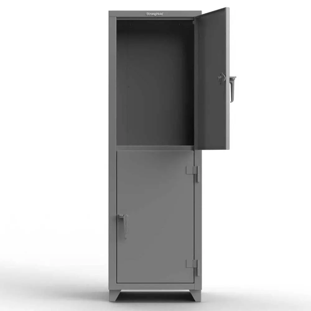 Extra Heavy Duty 14 Ga Double-Tier Locker 2