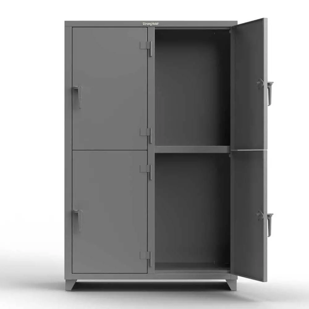 Extra Heavy Duty 14 Ga Double-Tier Locker 4