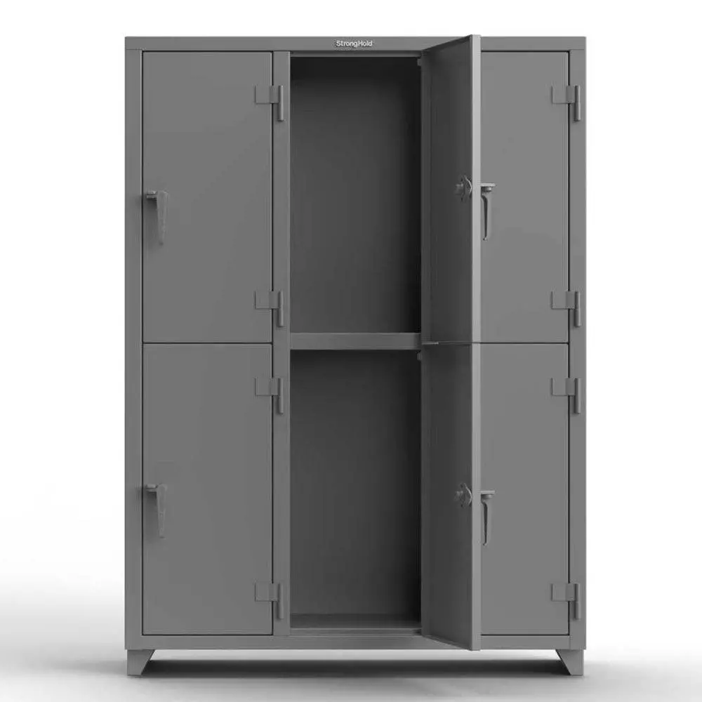 Extra Heavy Duty 14 Ga Double-Tier Locker 5