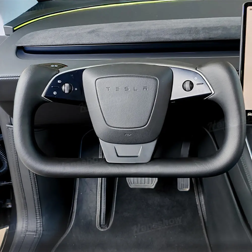 Model Y Juniper/3 Highland Nappa Leather Yoke Steering Wheel 2.0 Inspired By... 1