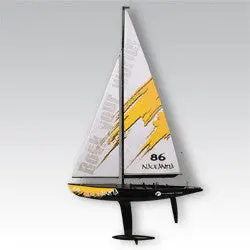 Free Shipping_Naulantia 1M Racing Yacht Red 5549 2
